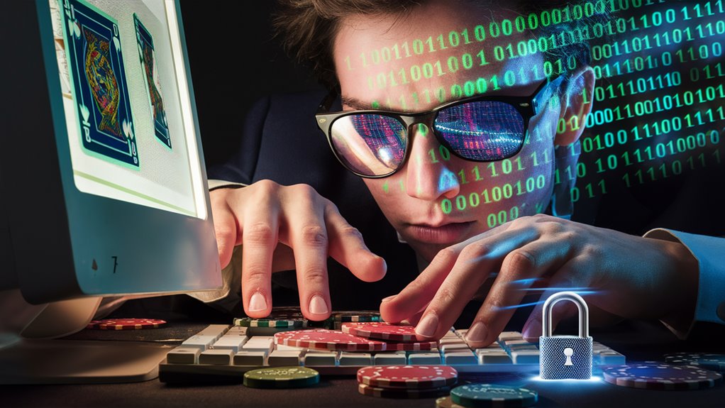 secure gambling through encryption